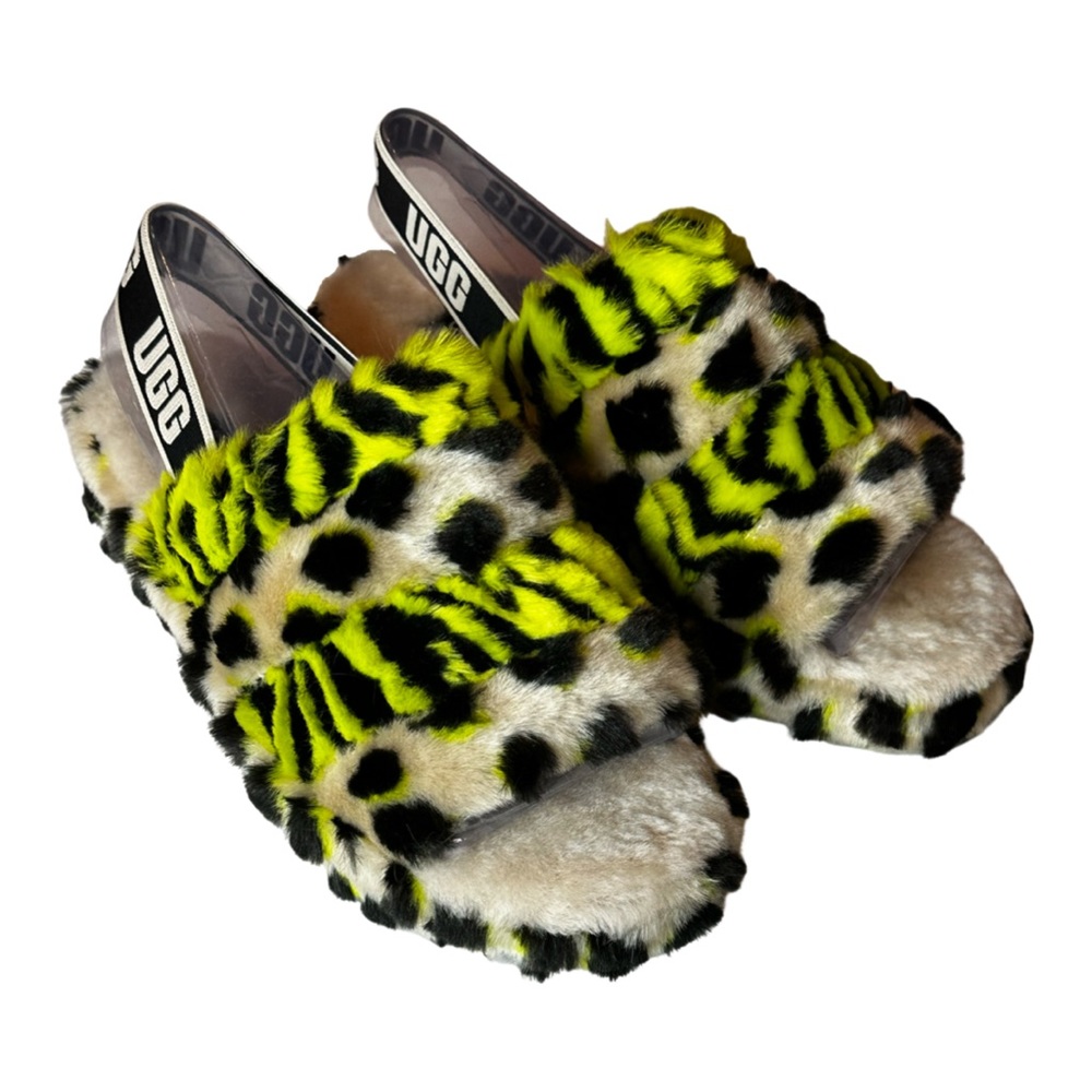 Fluff Yeah Animalia Slingback Sandal